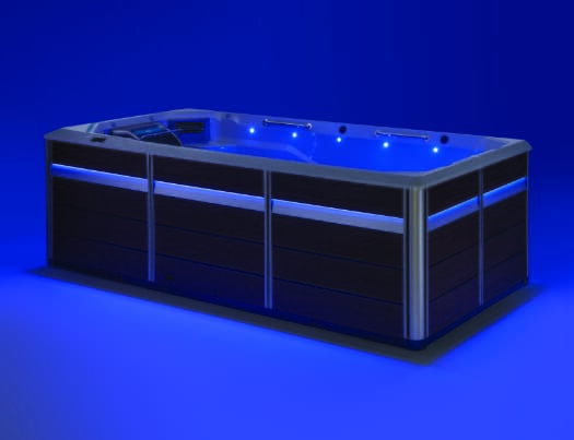 endless pools E series lighting