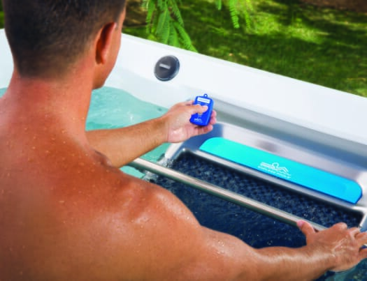 endless pools remote control