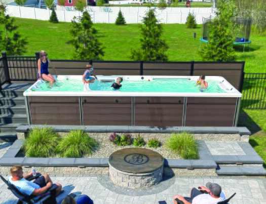 endless pools e2000 dual temperature swim spa