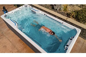 can you really swim in a swim spa