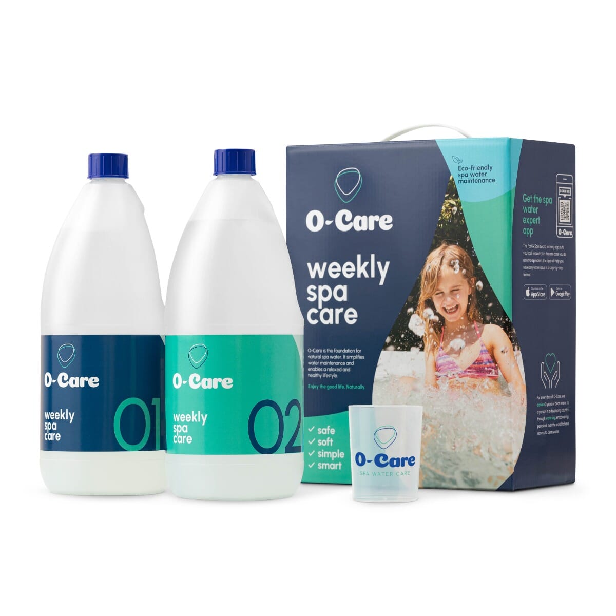 o-care weekly hot tub conditioner