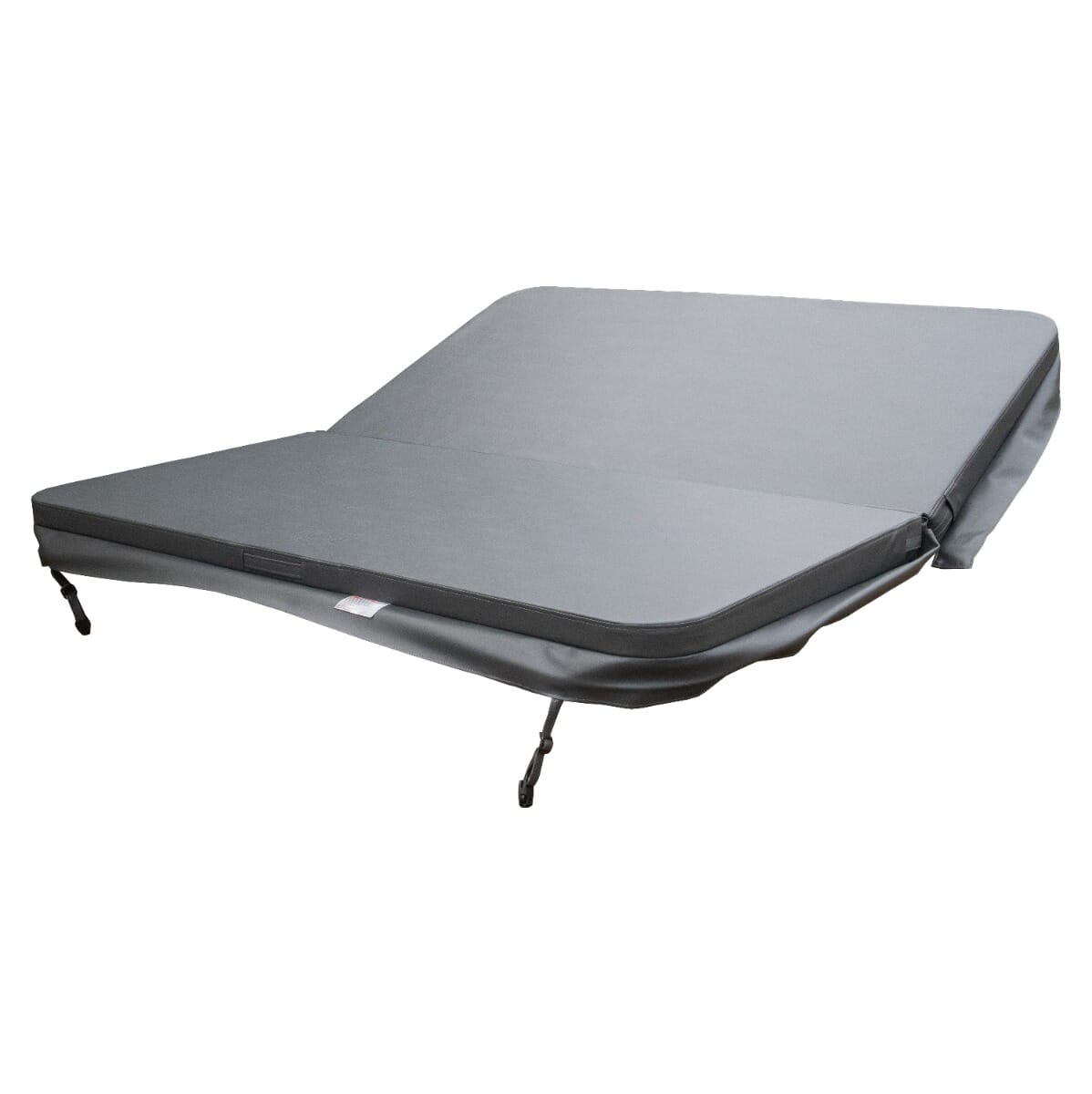 2.07 x 1.98 Metre (81.5'' x 78'') Rectangular Hot Tub Cover (Grey)
