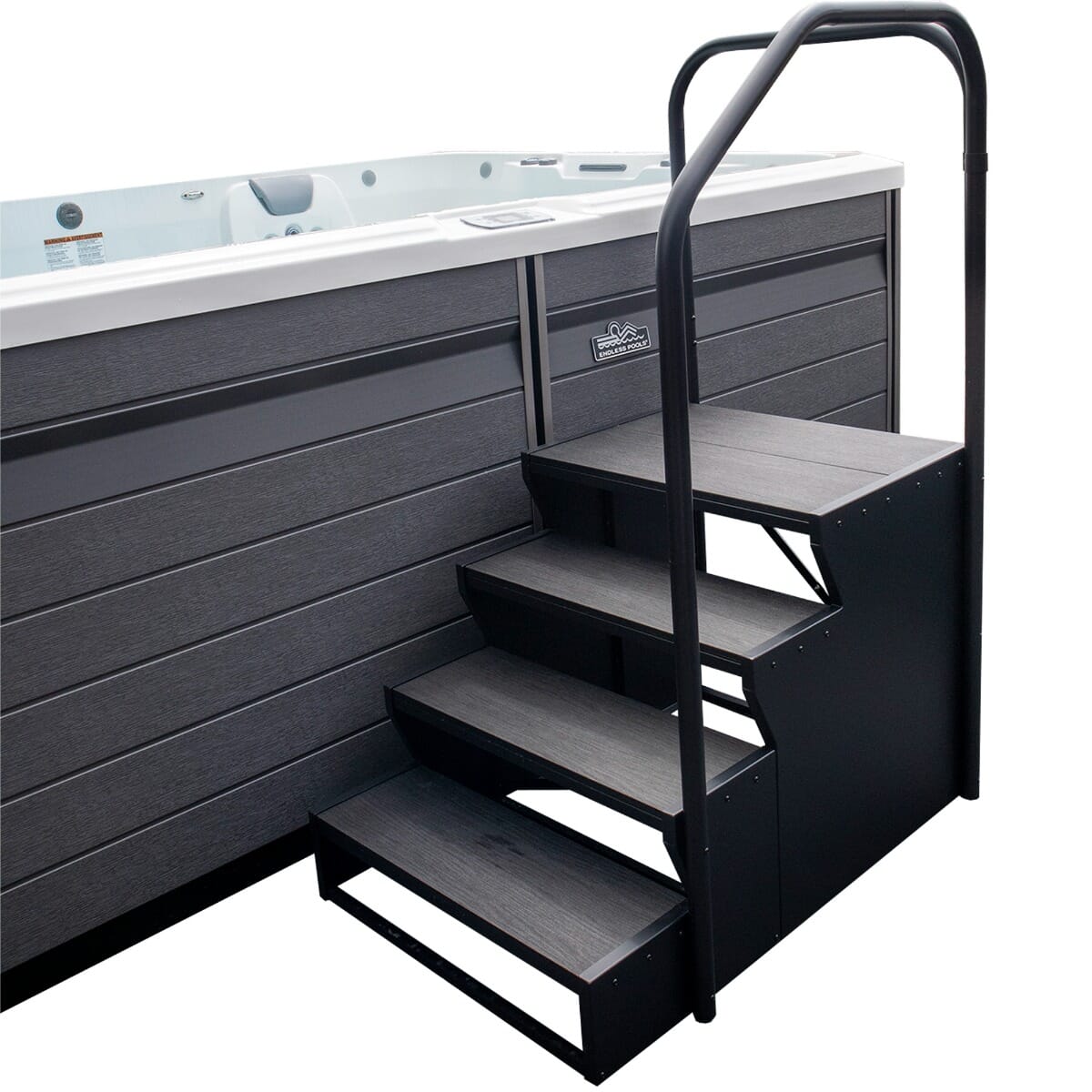 Happy Hot Tubs 4-tier Swim Spa Steps for Endless Pools