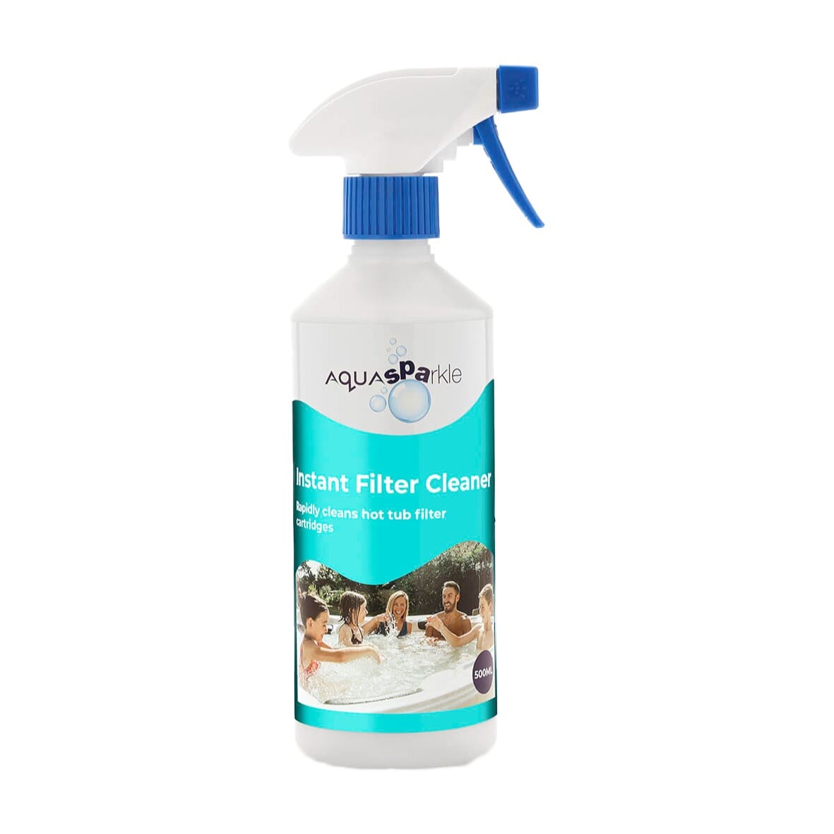 Aquasparkle Hot Tub Instant Filter Cleaner Spray 500ml