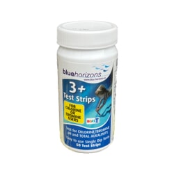Blue Horizons 3 + Test strips Chlorine Bromine Hot Tubs Swimming Pools