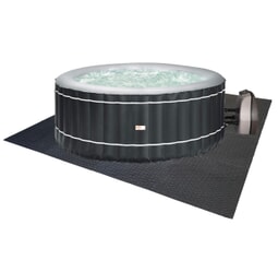 inflatable hot tub floor mat