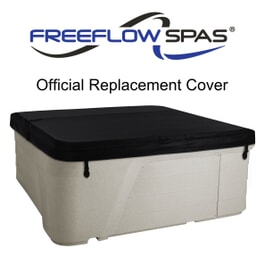 Replacement Black Hot Tub Cover for Freeflow Spas Excursion 2015-Current