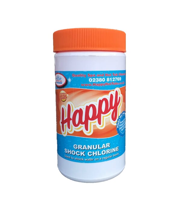 Happy Hot Tubs Chlorine Shock Pot 1kg | Happy Hot Tubs