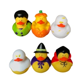 6 Pack of Halloween Rubber Ducks