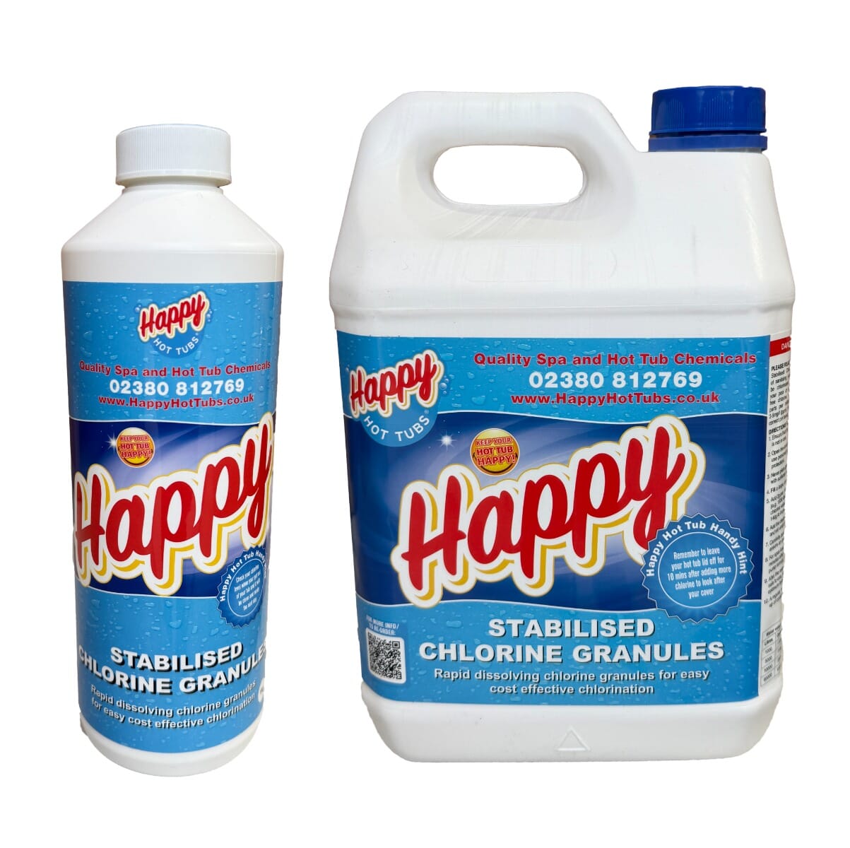 Happy Hot Tubs Stabilised Chlorine Granules