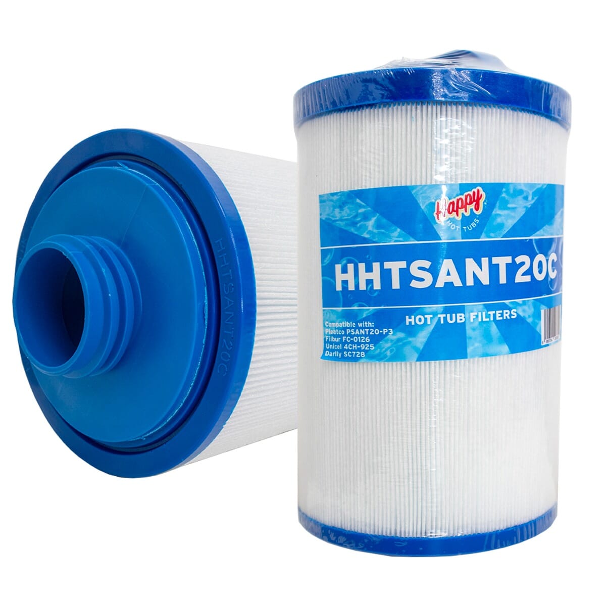 hhtsant20C replacement hot tub filter compatible with psant20p3 sc728