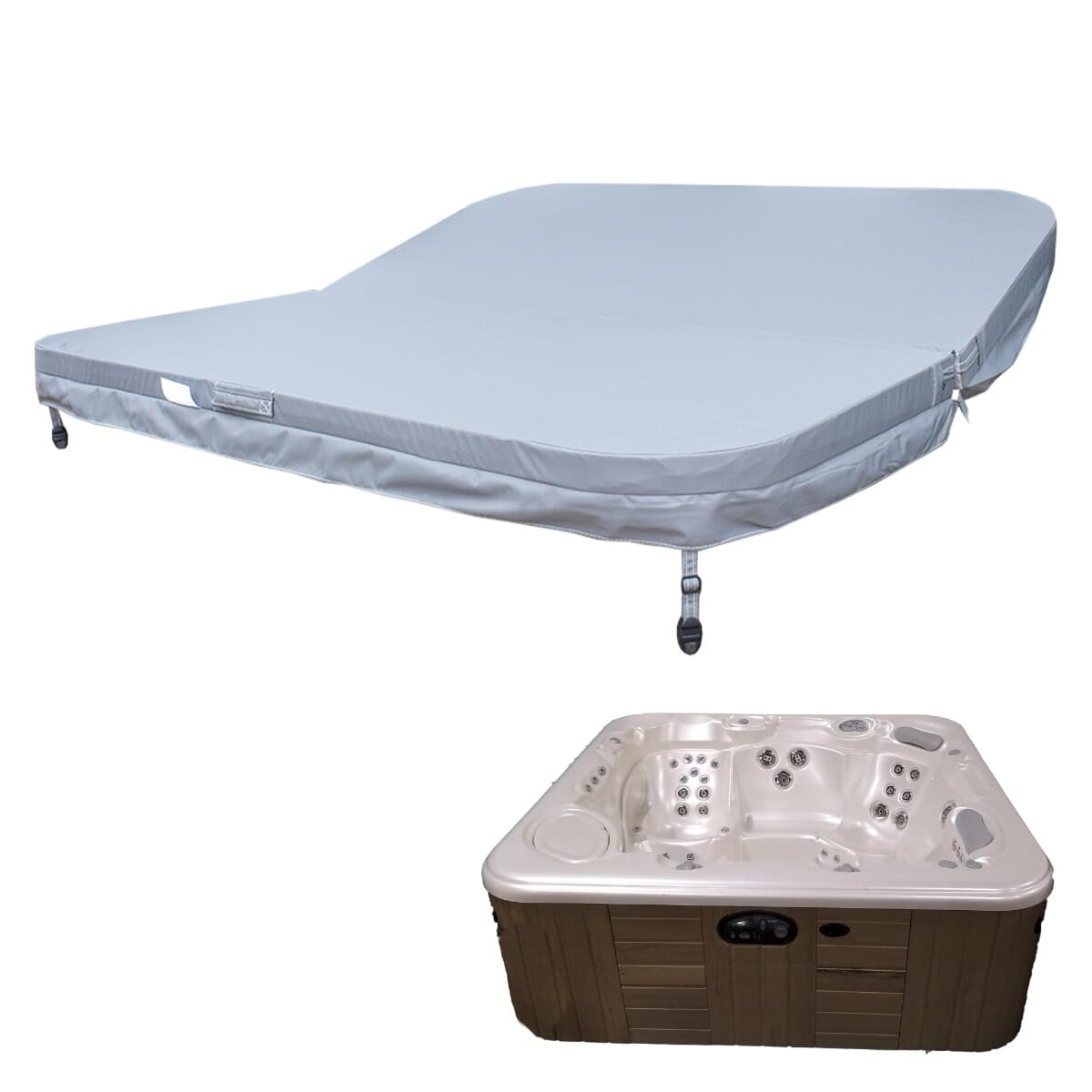 Replacement Hot Spring Envoy Cover Lid 2004 to 2013 Grey