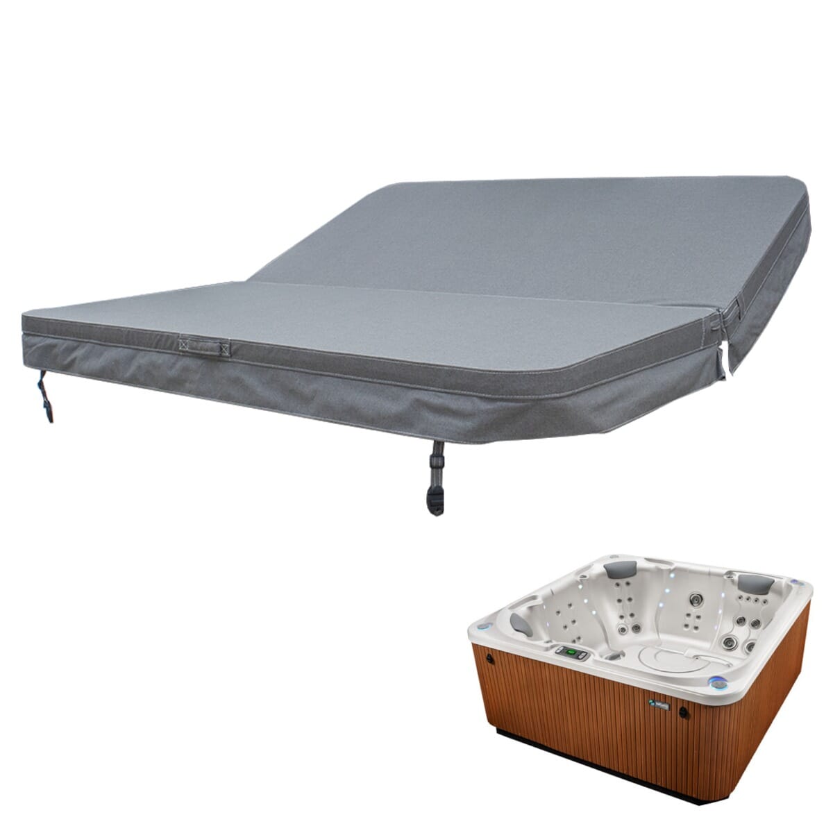 Replacement Hot Spring Flair Cover 2008 to 2017 Chestnut