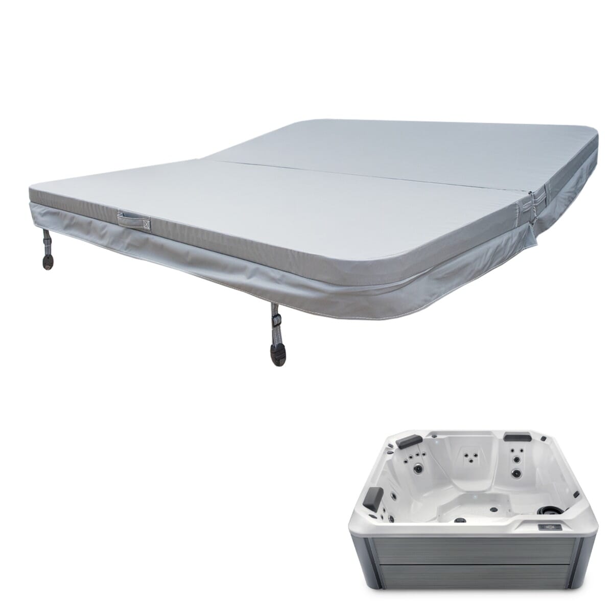 Hot Spring Replacement Cover for HotSpot Propel 2020 to Current Grey