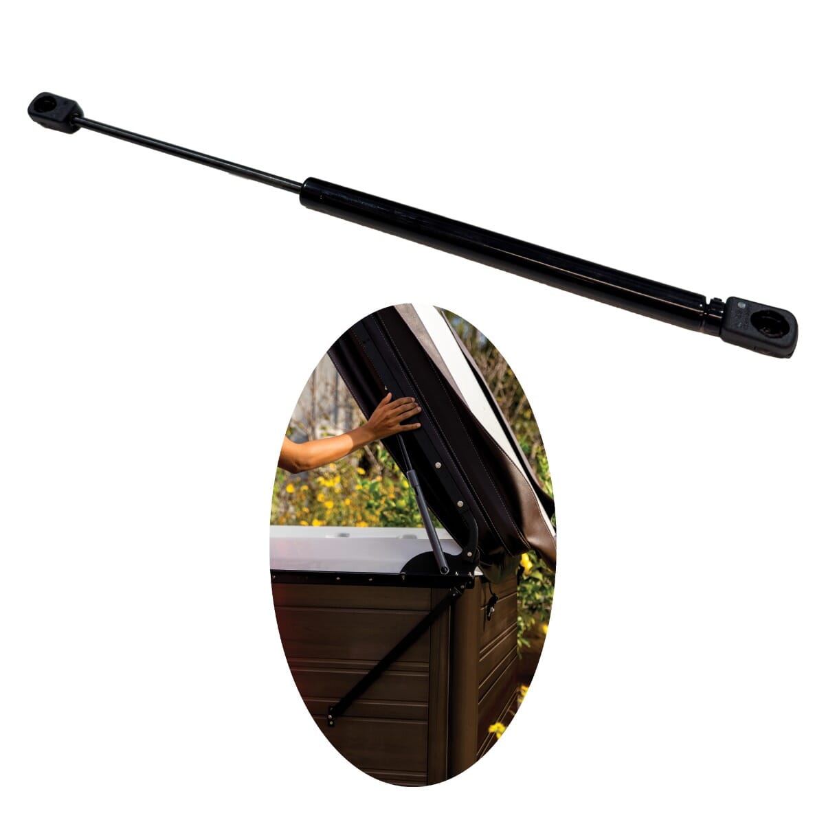 Replacement Gas Strut for Hot Spring Up-Rite Cover Lifter 71794