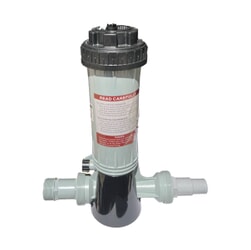 inline chlorine feeder for swimming pools