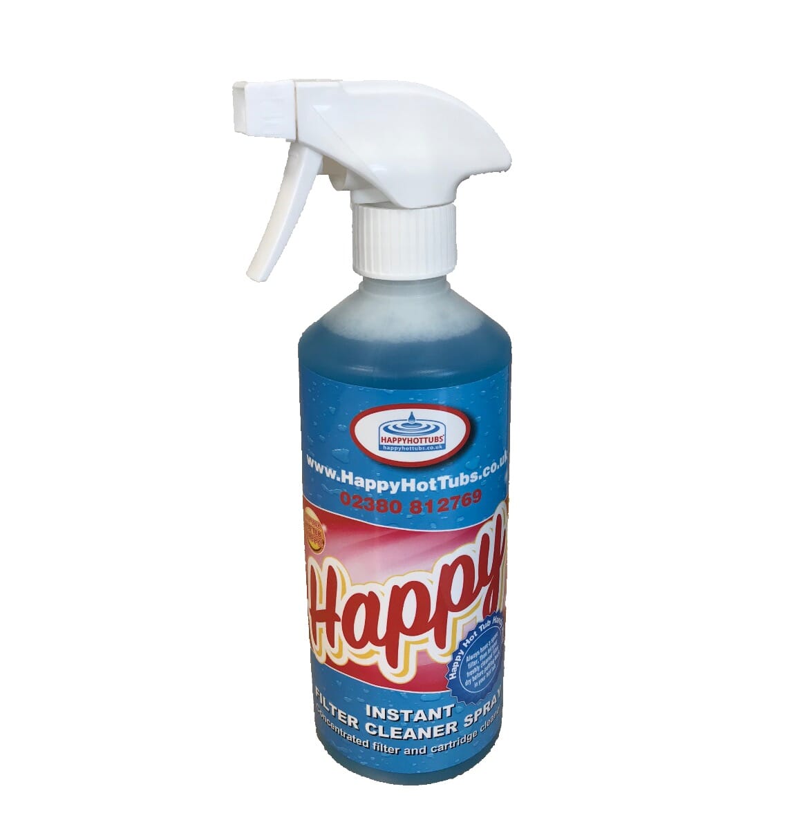 Happy Hot Tubs Instant Filter Cleaner Spray 500ml