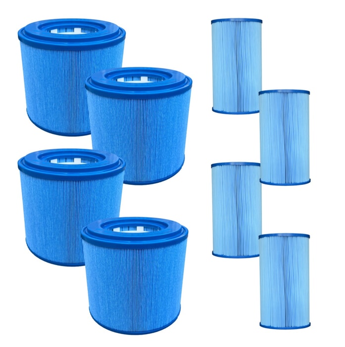 Spaform Filters HHTMA45H and HHTMA10H Filter Set for Master Spas (8 Pack)