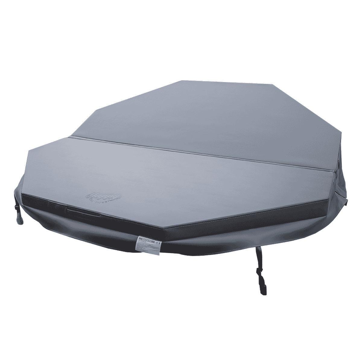 1.83 metre 1830mm octagonal octagon hot tub cover in grey fits spaform oslo