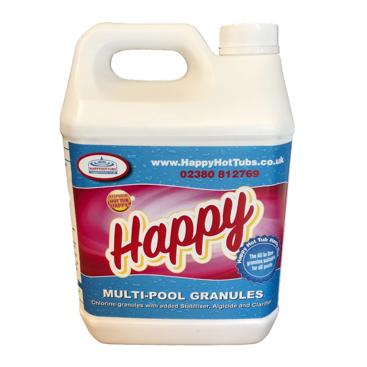 Happy Hot Tubs Multifunctional Chlorine Granules 5kg