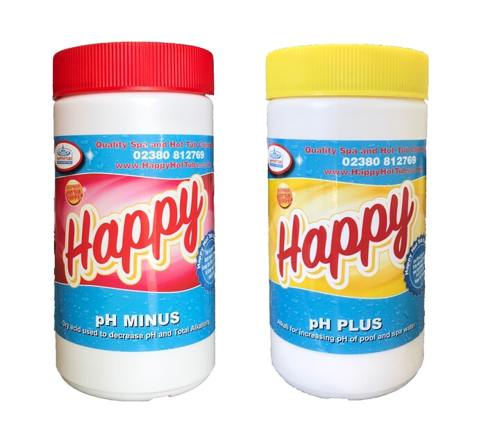 PH Balancer Pack - PH Plus 1kg & PH Minus 1.5kg | Happy Hot Tubs