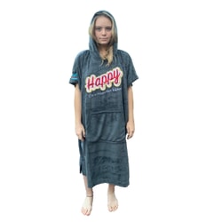 Happy Hot Tubs Towelling Poncho Gown
