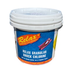 relax granular shock chlorine calcium hypochlorite 5kg