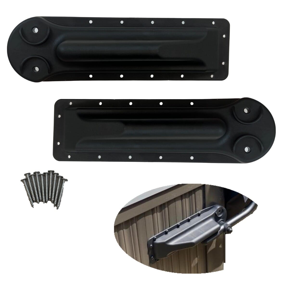 replacement brackets for hot tub cover lifter 