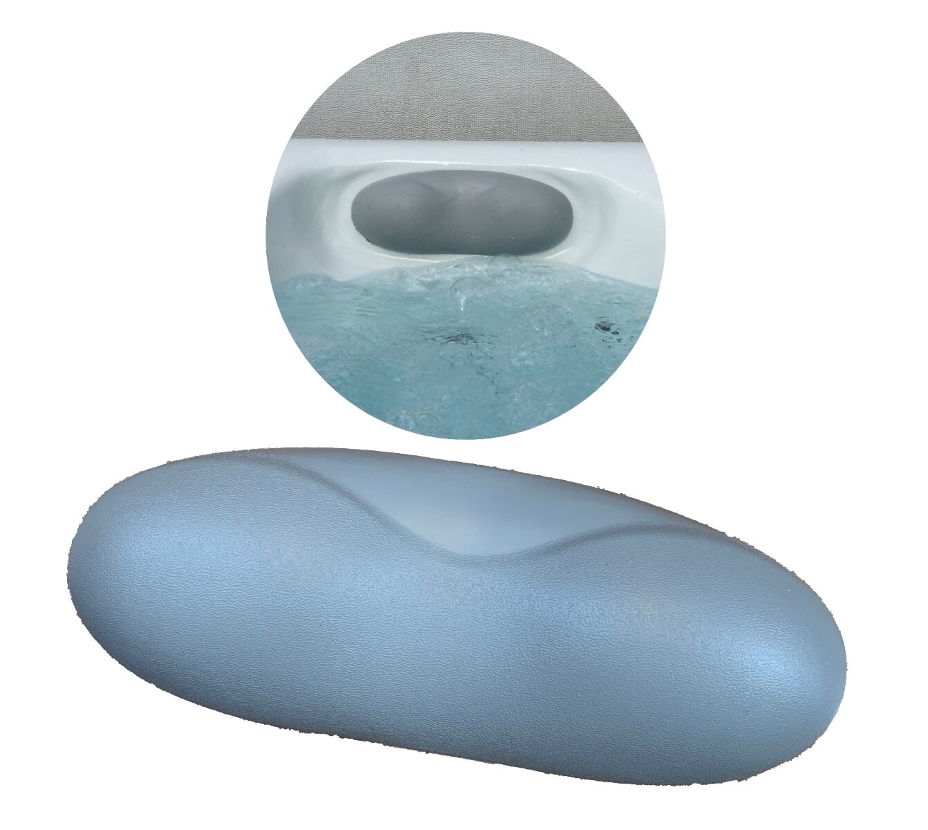 Spaform Replacement Oval Hot Tub Headrest/Pillow Happy Hot Tubs