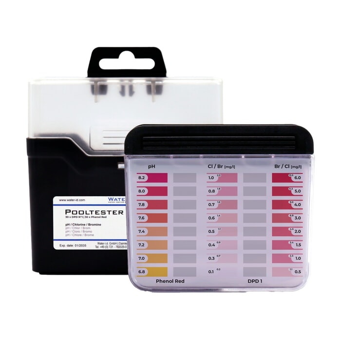 Pool Comparator Water Id Pooltester Swimming Pool / Hot Tub Comparator Test Kit