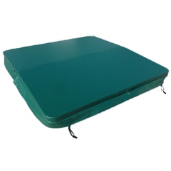 2.07 x 1.98 Metre (81.5'' x 78'') Rectangular Hot Tub Cover (Green)