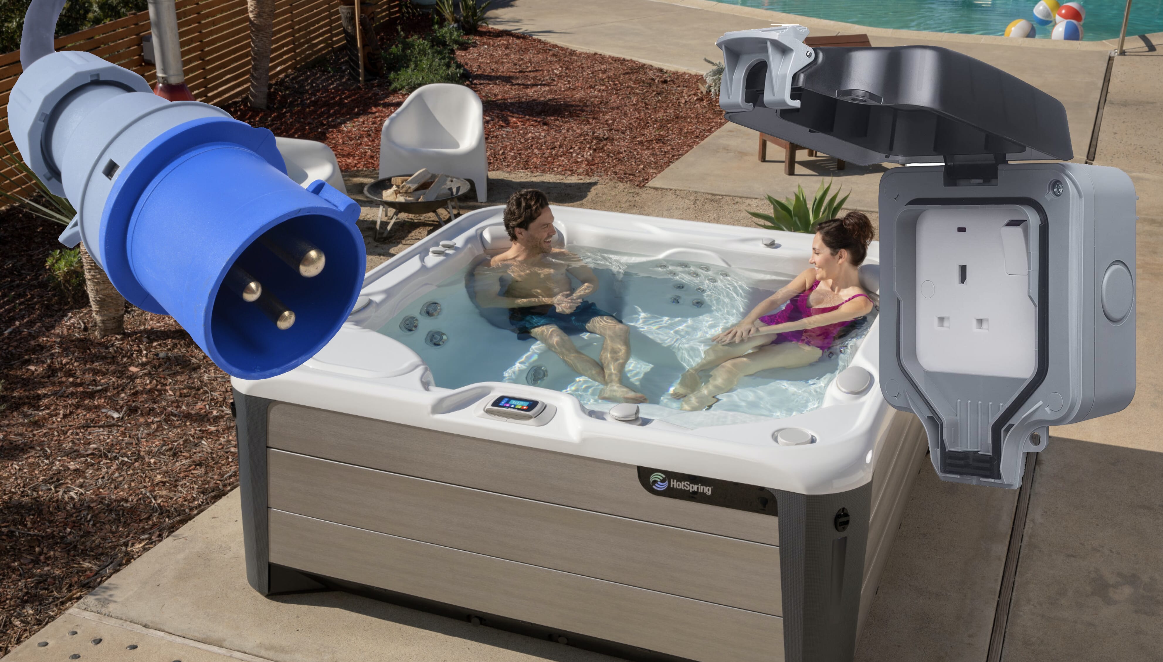 Can I plug my hot tub into a regular outlet