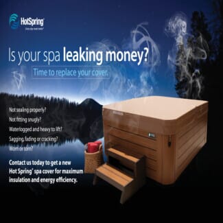 Hot Spring Grandee Replacement Cover 1997 to 2013 Front to Back