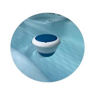 iCare smart water chemical level monitor for hot tubs and swimming pools