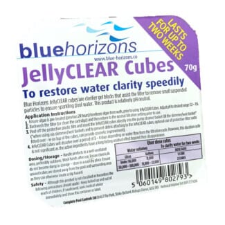 Jelly Clear Pool Clarifier Cubes
