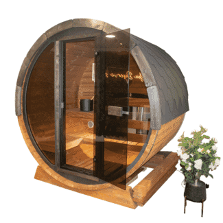 Tünn Originaal Outdoor Barrel Sauna (3-4 Person)