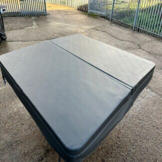 Factory Second 2.22 Metre Square Hot Tub Cover - Grey (Ref 235)