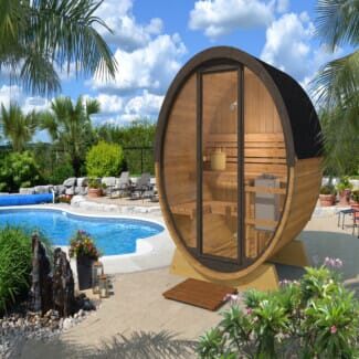 Tünn Originaal Outdoor Barrel Sauna (3-4 Person)