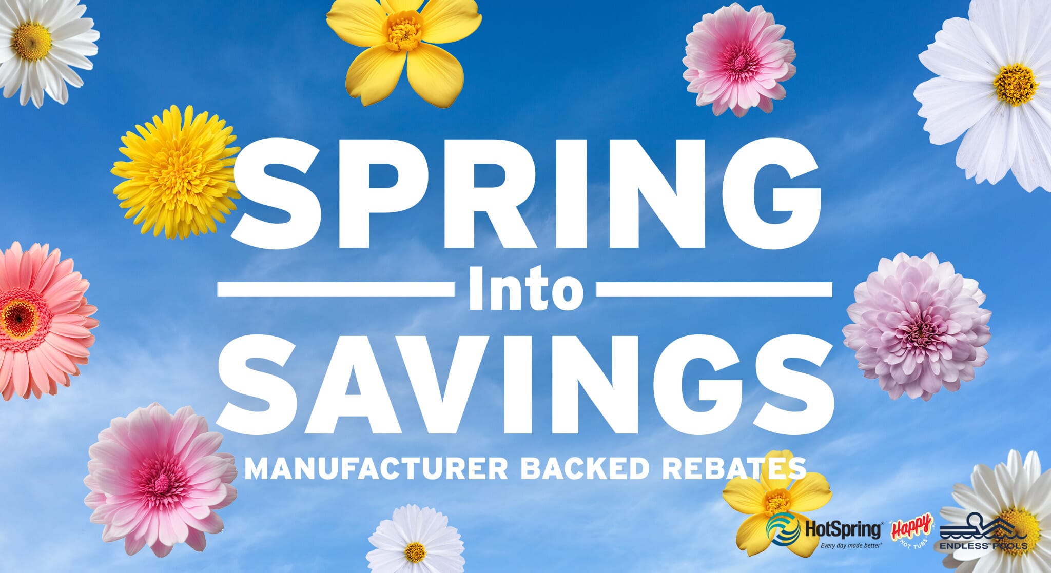 Spring into Savings banner