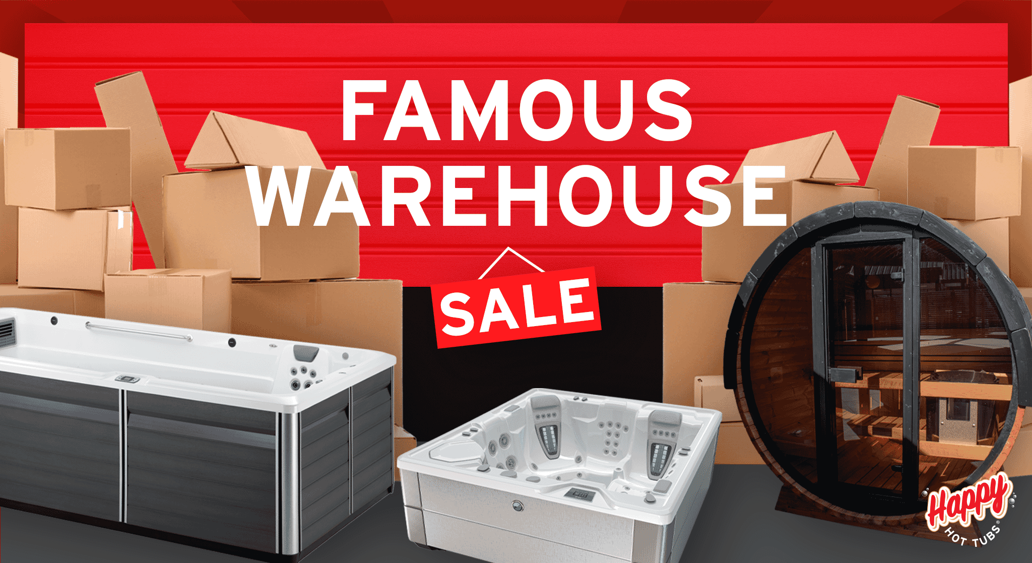 happy hot tubs warehouse sale