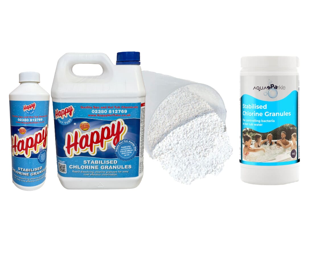 granular chlorine for hot tubs